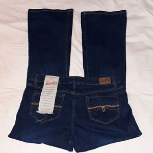 NWT Smith's American Boot Cut Jeans 10‎ Dark Wash